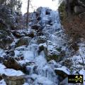 Blauenthaler Wasserfall bei Blauenthal nahe Eibenstock, Erzgebirge, Sachsen - 8. Februar 2023 (2).JPG